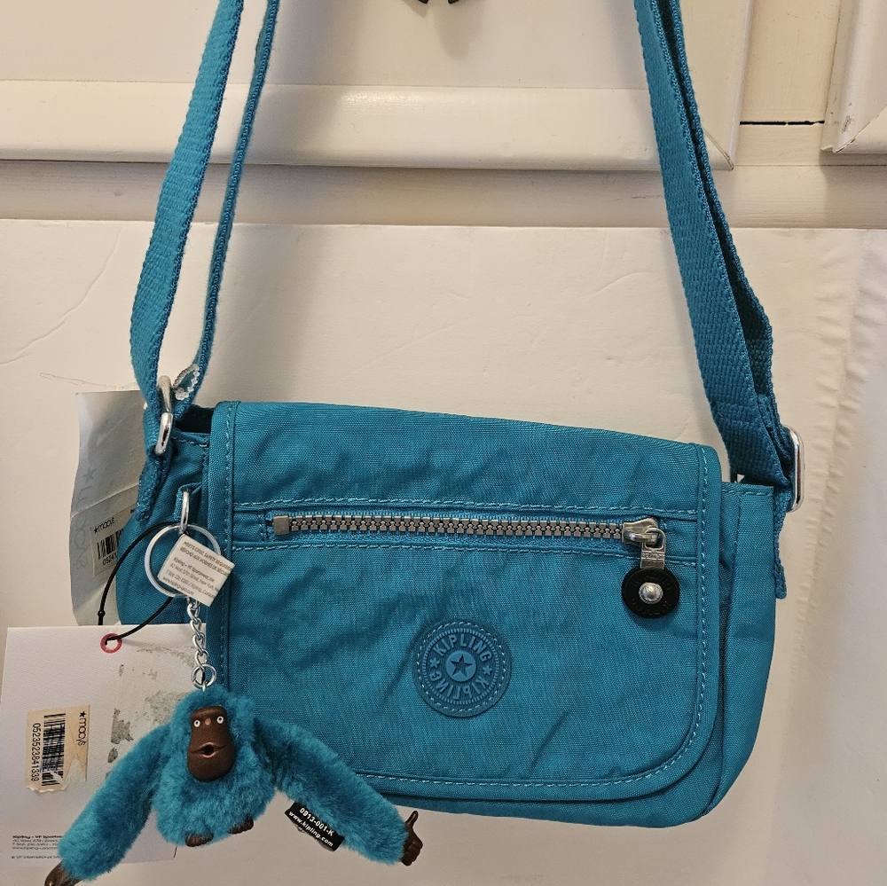 Kipling Crossbody Bag Purse Small NWT and Gorilla